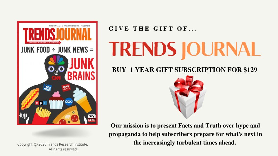 Subscribe to the Trends Journal – trendsresearch.com